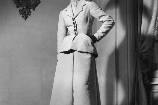 Europeana Fashion Focus: Ensemble designed by Christian Dior and photographed by Kerstin Benhard, 1947